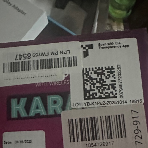 Wireless Karaoke Machine - Purple - Picture 4 of 5